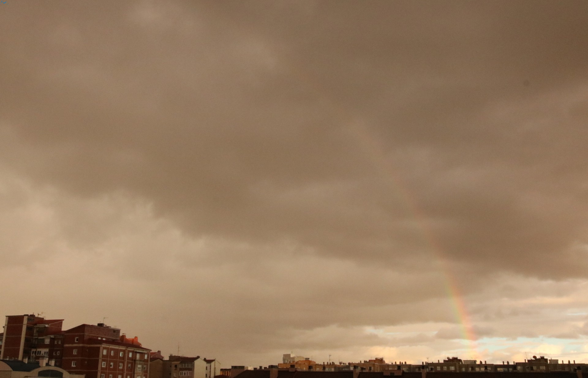 Tras la lluvia en Burgos