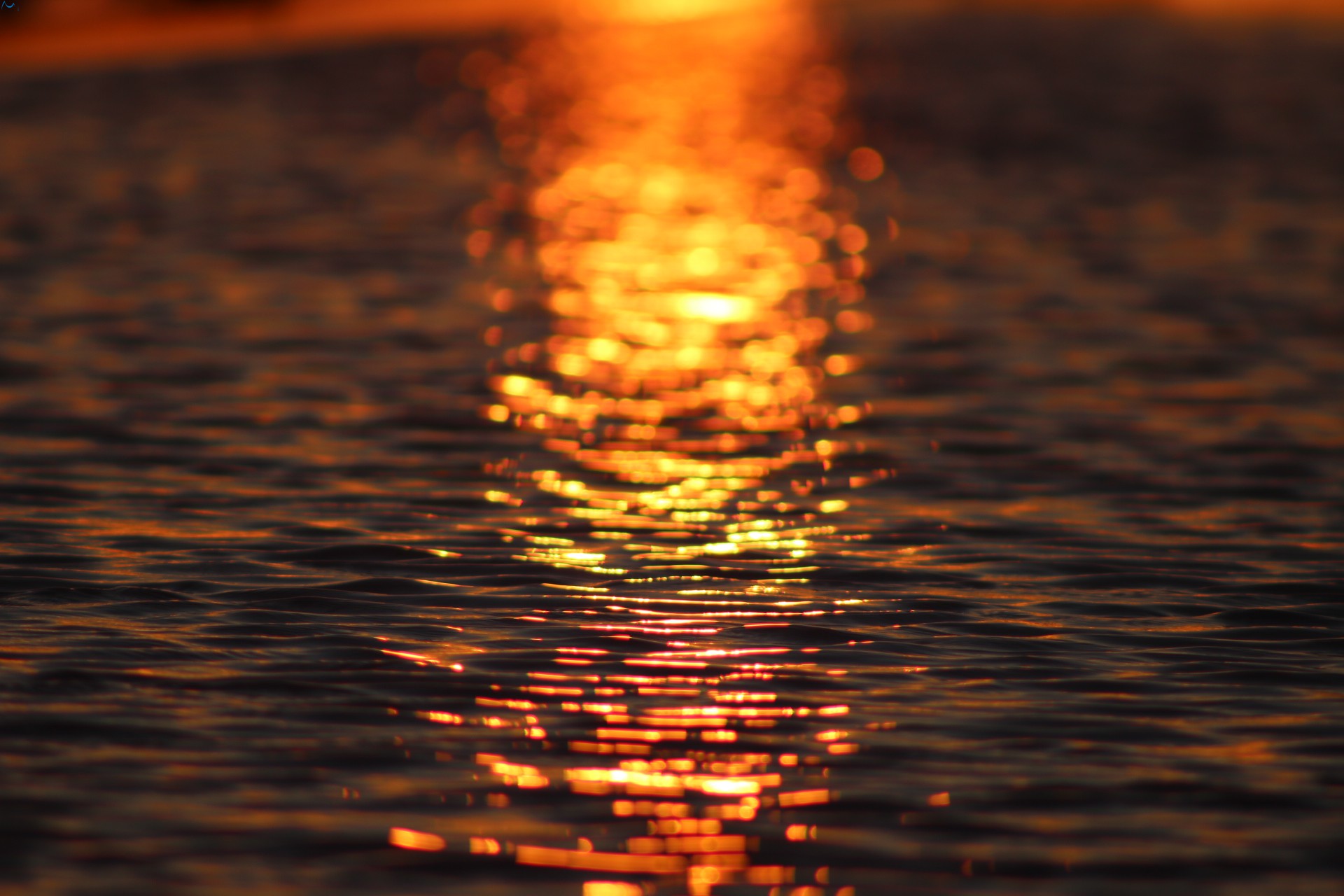 Reflejo del atardecer