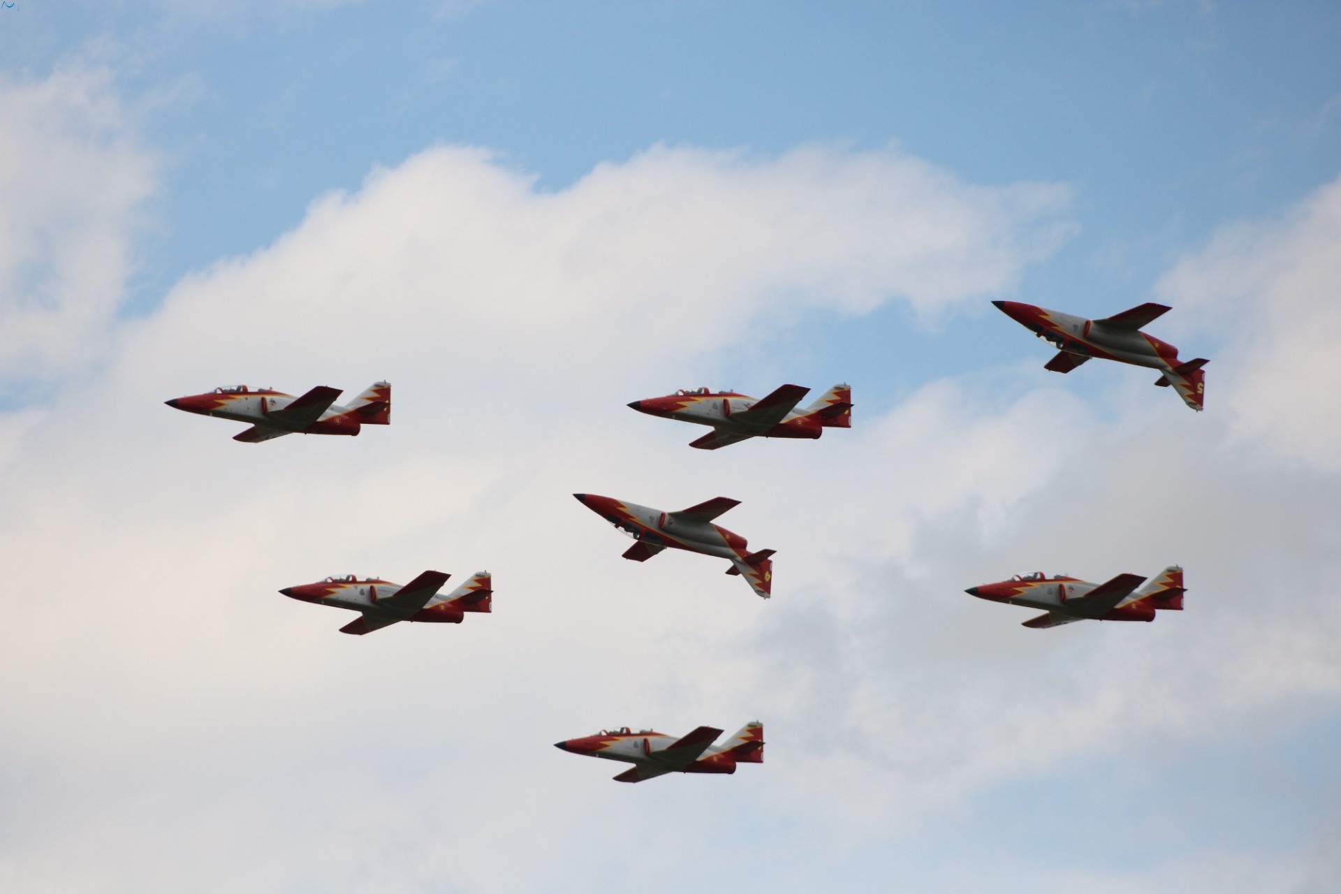Patrulla Águila en Burgos