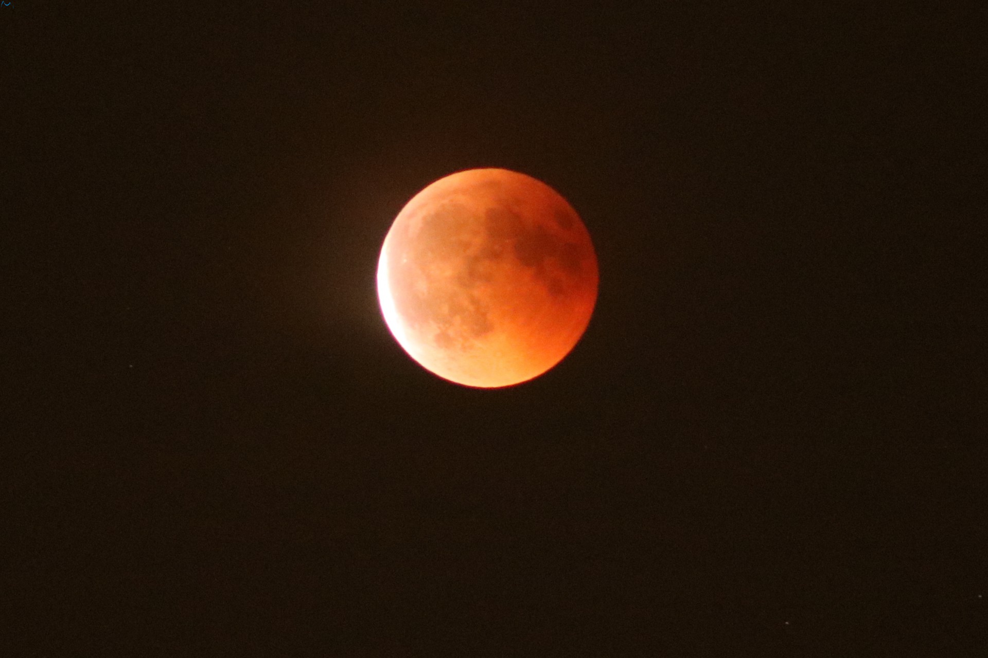 Luna de sangre en Burgos