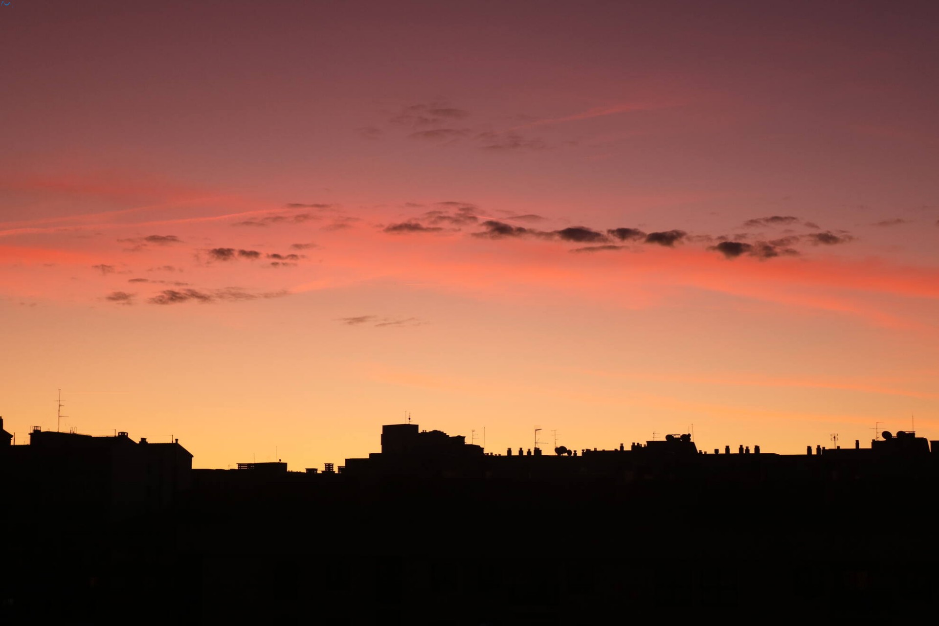 Amanecer en Burgos