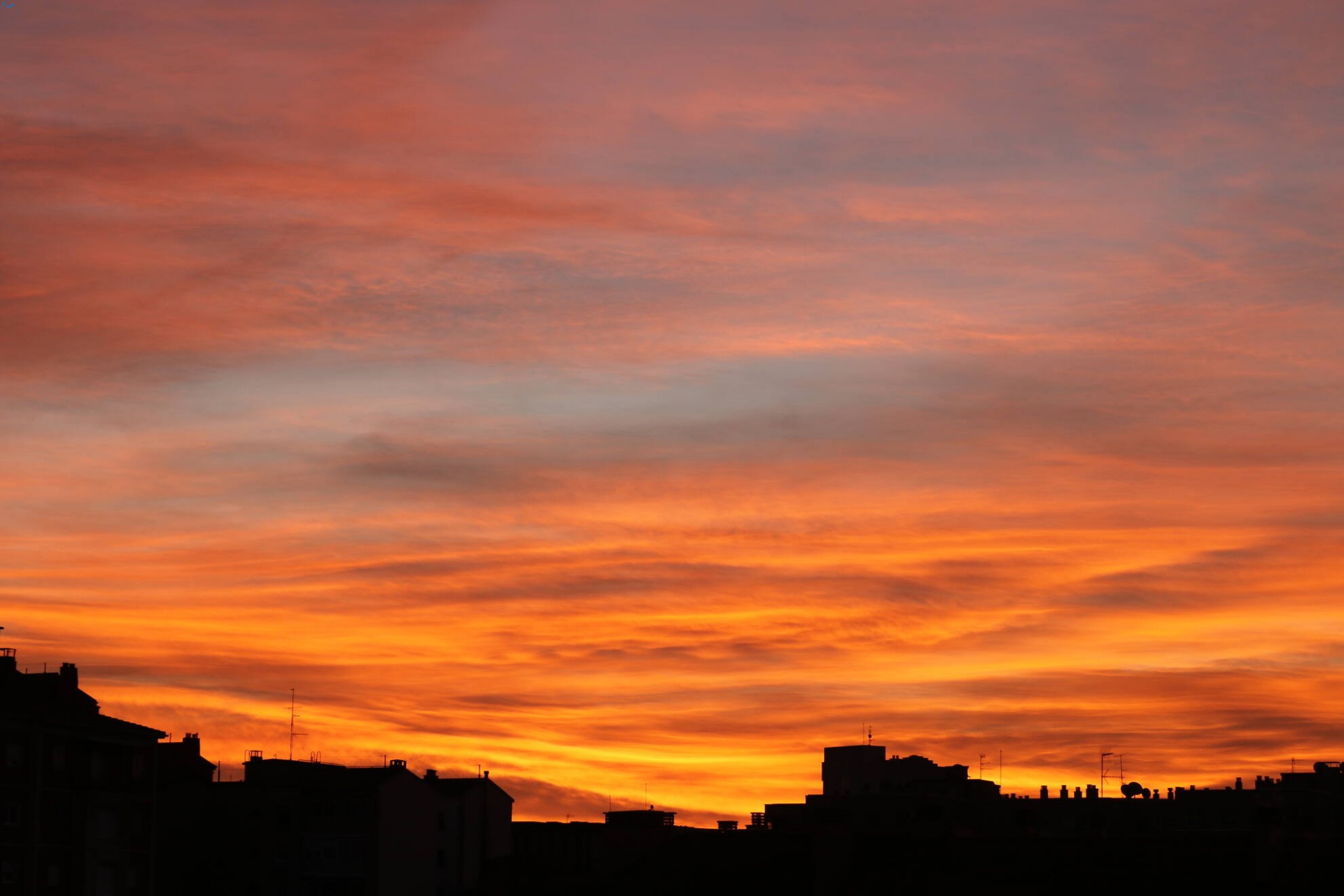 Amanecer en Burgos