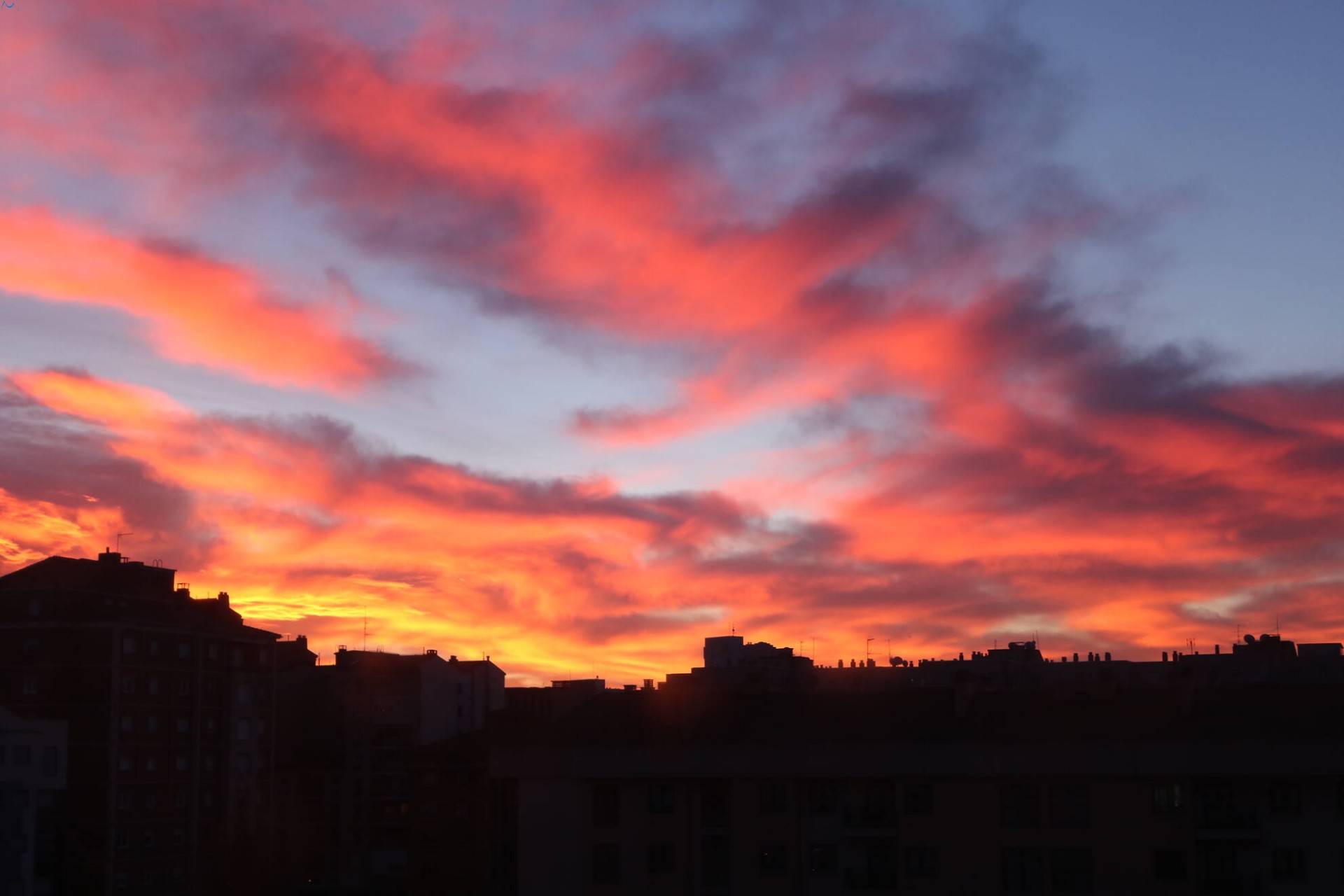 Amanecer en Burgos