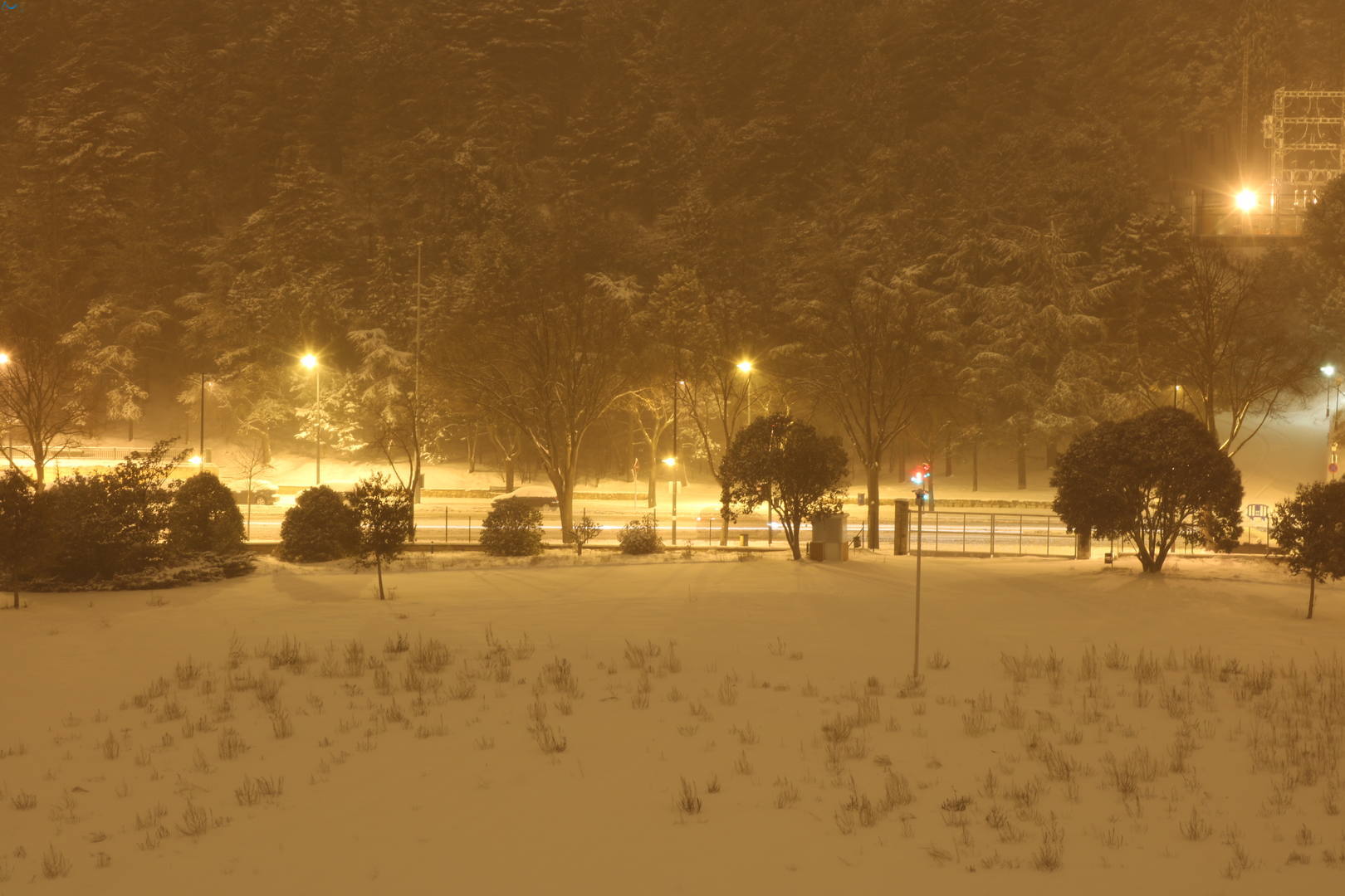Amanece nevado Burgos